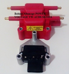 Bobine Allumage POWER VOLTAGE VW-AUDI-SKODA