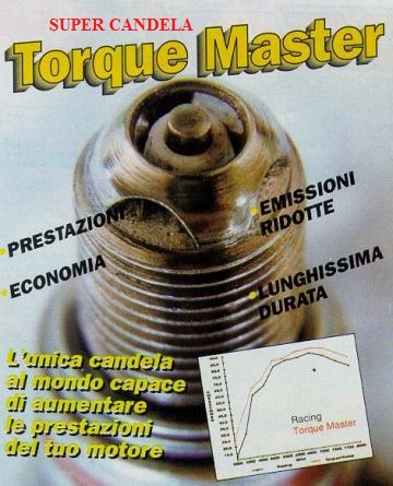 TorqueMaster l'unica candela al mondo capace di aumentare le prestazioni  del tuo motore